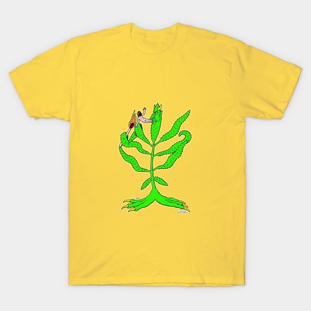 Potted Youth T-Shirt by JEAndersonArt